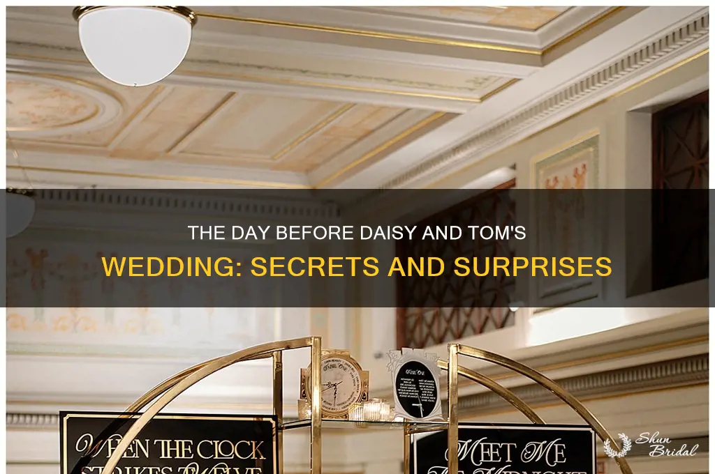what happened the day before daisy and tom