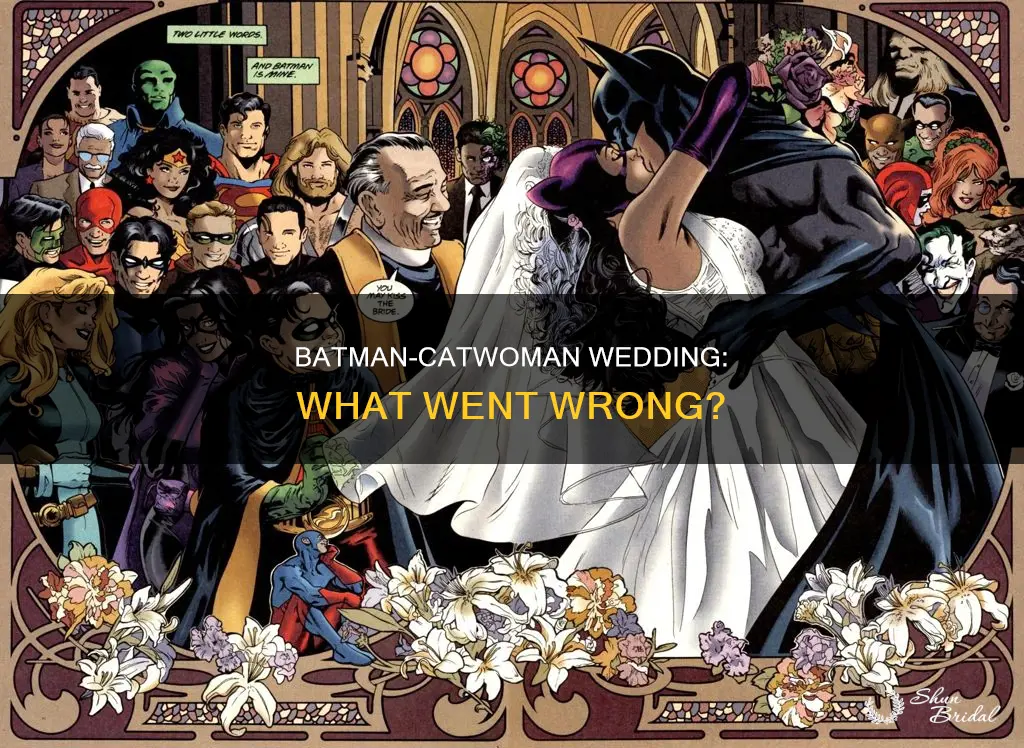 what happened to batman and catwoman wedding