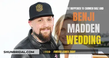 Carmen Diaz and Benji Madden: Wedding Woes