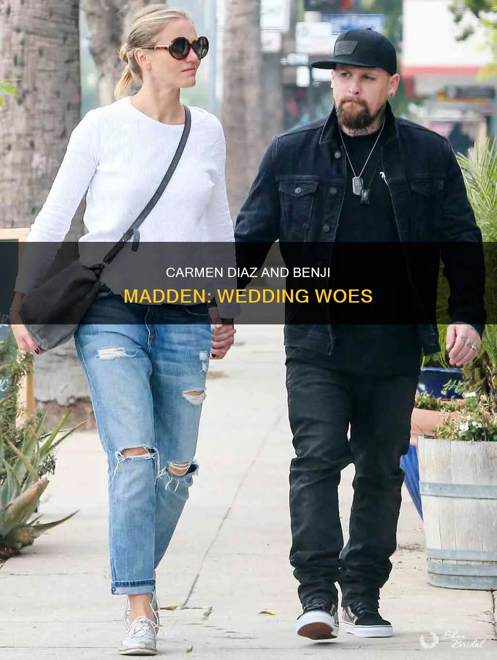 what happened to carmen diaz and benji madden wedding