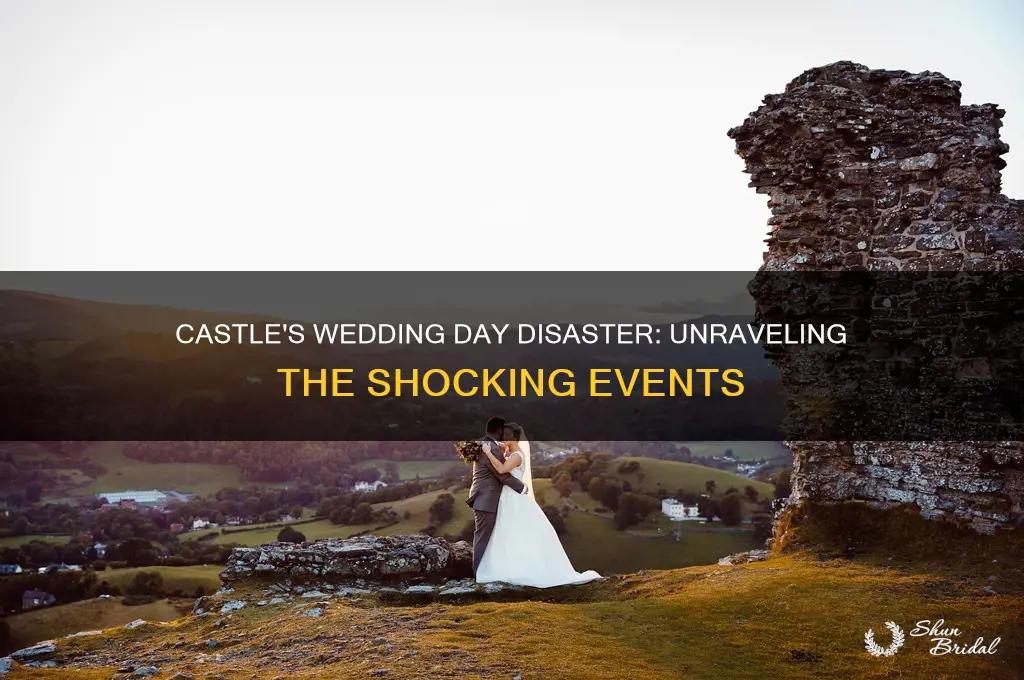 what happened to castle on his wedding day