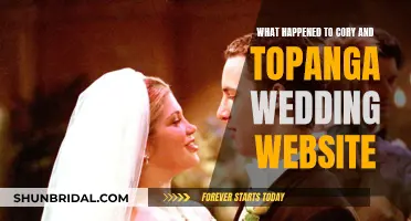 Cory and Topanga's Wedding Website: What Happened?