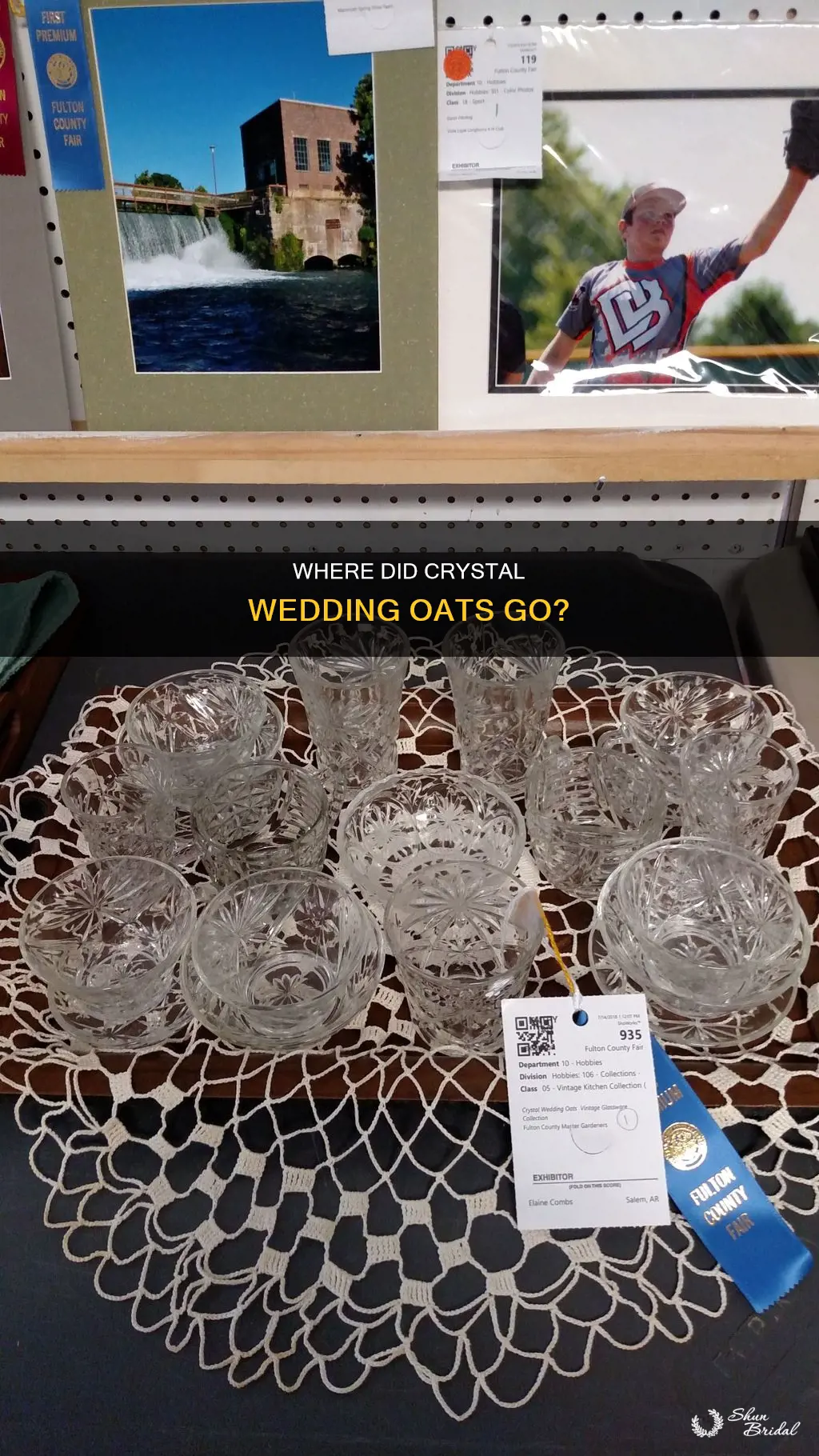 what happened to crystal wedding oats