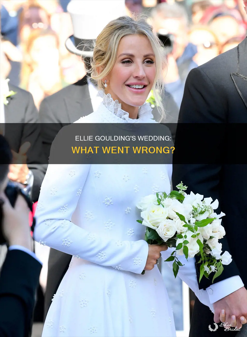 what happened to ellie goulding wedding