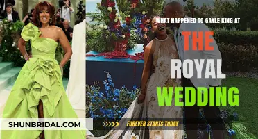 Gayle King's Royal Wedding Experience: Surprises, Reactions, and Highlights
