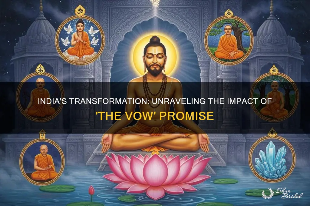 what happened to india from the vow