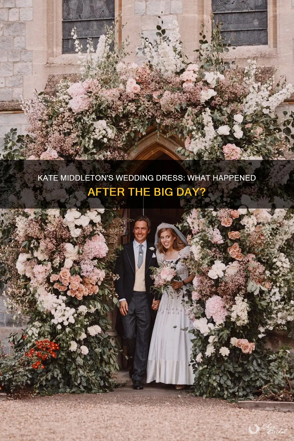 what happened to kate middleton wedding dress
