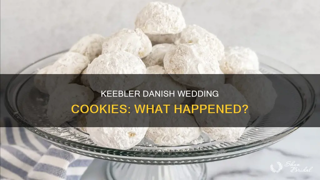 what happened to keebler danish wedding cookies