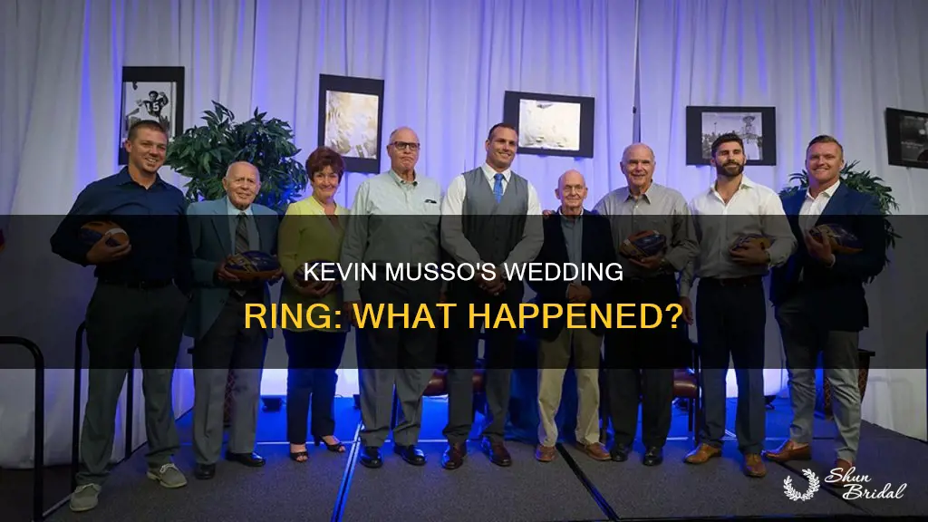what happened to kevin musso on channel 30 wedding ring