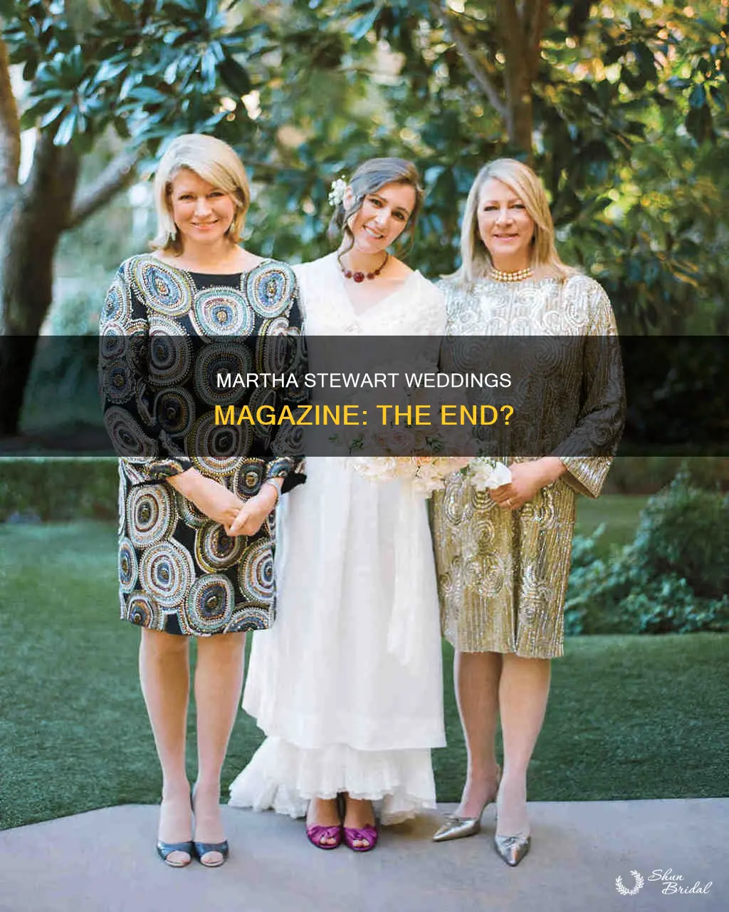 what happened to martha stewart weddings magazine