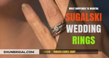Where are Martha Sugalski's Wedding Rings Now?