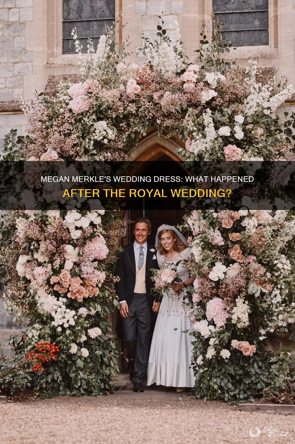 what happened to megan merkle wedding dress
