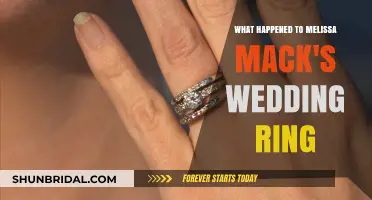 Melissa Mack's Wedding Ring: Mystery Loss