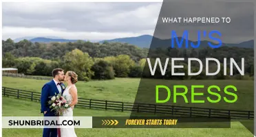 Mystery of MJ's Wedding Dress