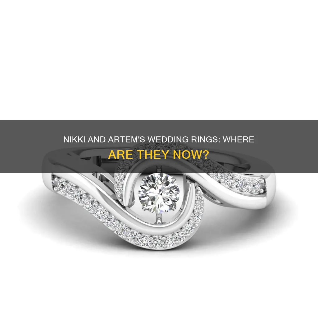 what happened to nikki and artem wedding rings