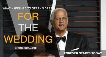 Oprah's Wedding Dress: What Happened?