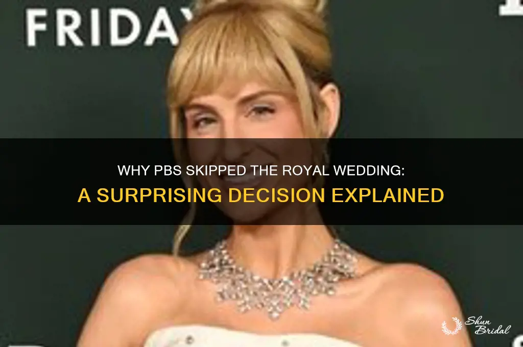 what happened to pbs coverage of the royal wedding