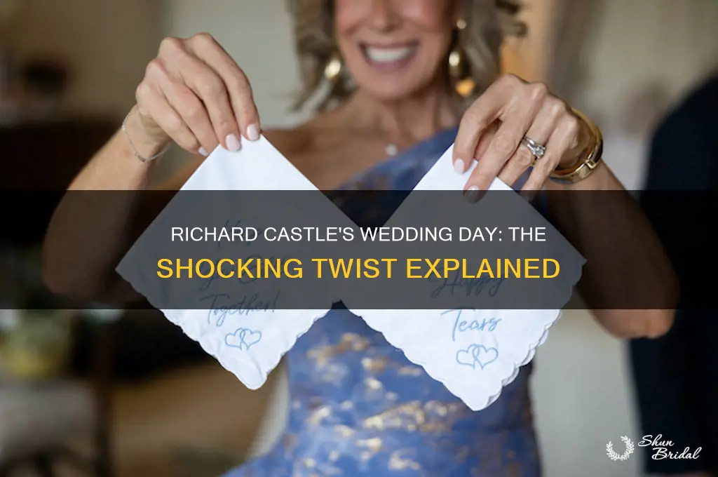 what happened to richard castle on his wedding day