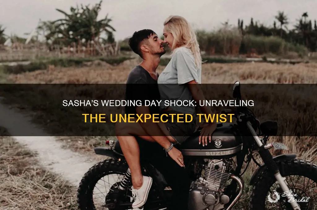 what happened to sasha on her wedding day
