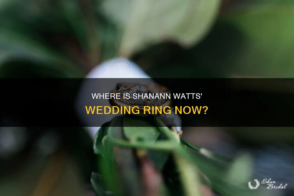 what happened to shanann watts wedding ring