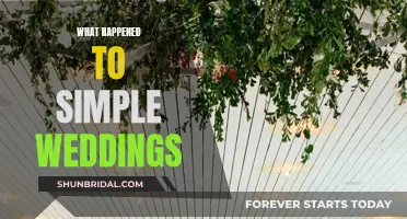 Simple Weddings: A Thing of the Past?