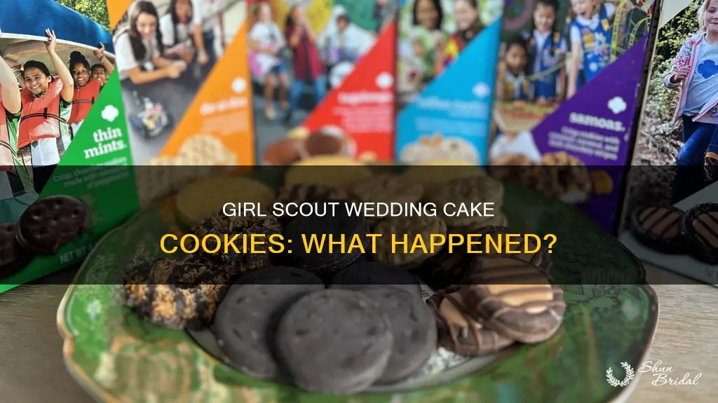 what happened to the wedding cake girl scout cookie