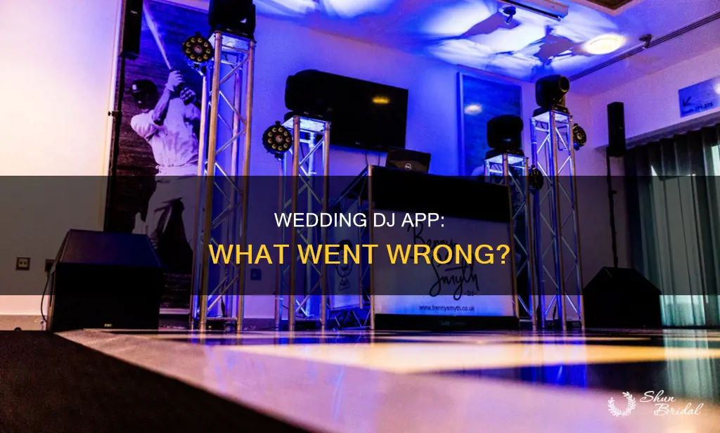 what happened to the wedding dj app