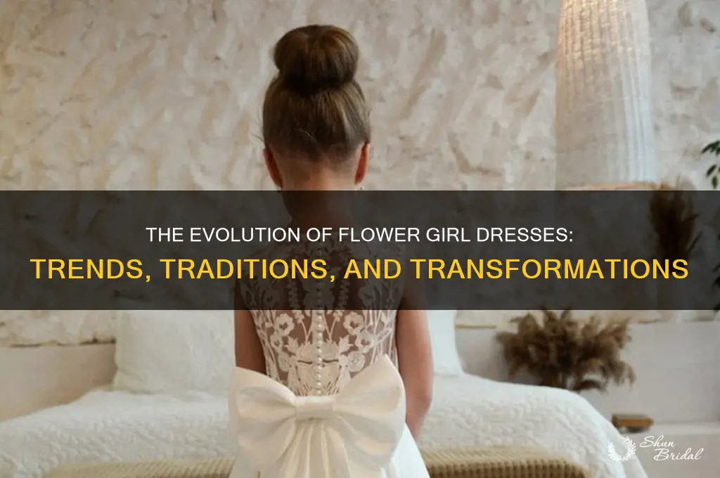 what happened with flower girl dresses