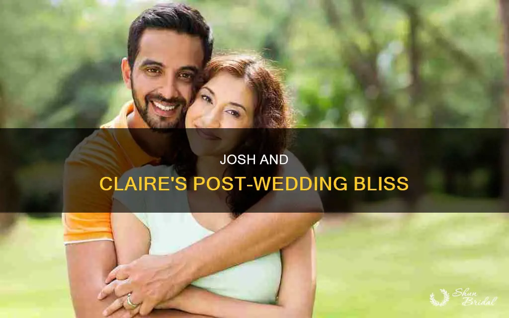 what happened with josh and claire after wedding