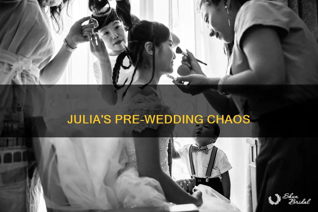 what happens about two weeks before julia