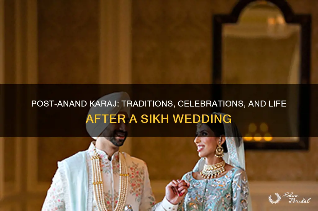 what happens after a sikh wedding ceremony