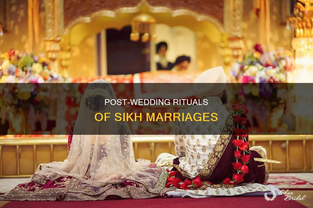 what happens after a sikh wedding