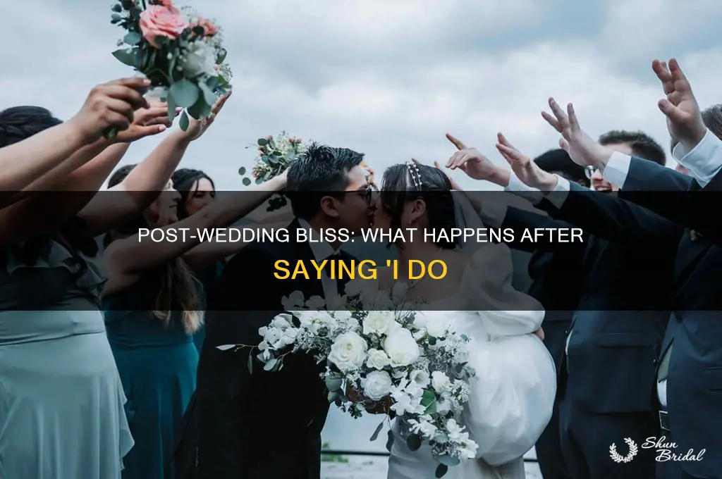 what happens after a wedding ceremony