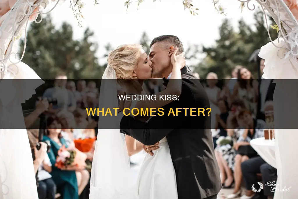 what happens after the kiss at a wedding