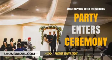 From Grand Entrance to Sacred Vows: The Wedding Ceremony Unfolds