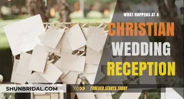 A Christian Wedding Reception: Traditions and Joy