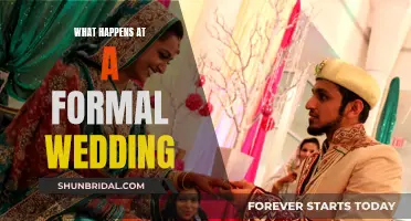 Formal Wedding Traditions and Rituals