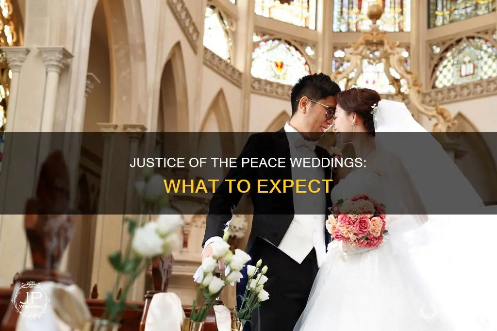 what happens at a justice of the peace wedding