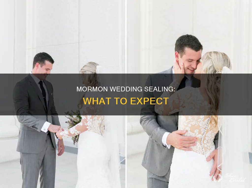 what happens at a mormon wedding sealing