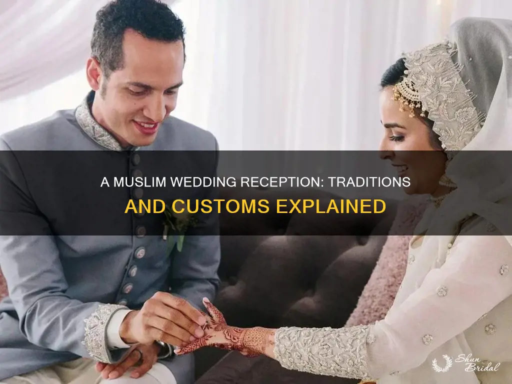 what happens at a muslim wedding reception