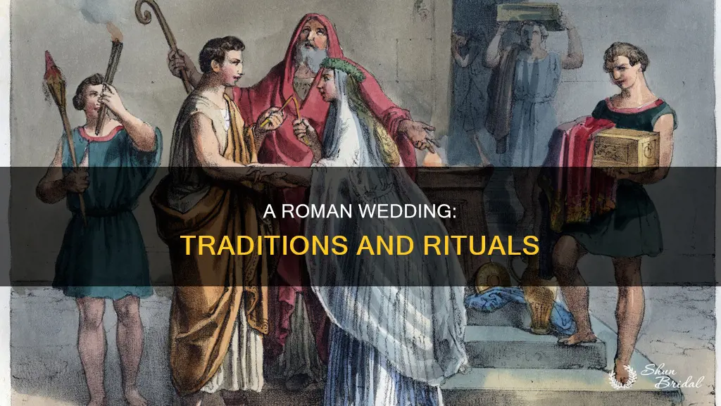 what happens at a roman wedding