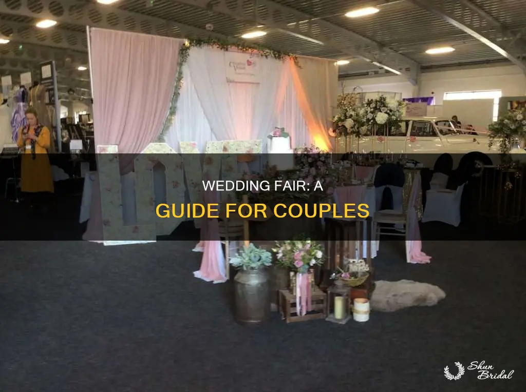 what happens at a wedding fair