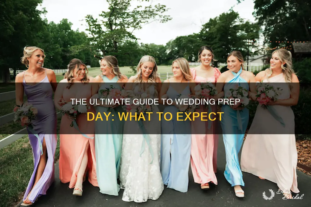 what happens at a wedding preparation day