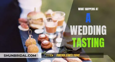 Wedding Tasting: Food, Drinks, and Fun