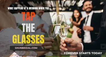 Tapping Glasses: Wedding Tradition Explained