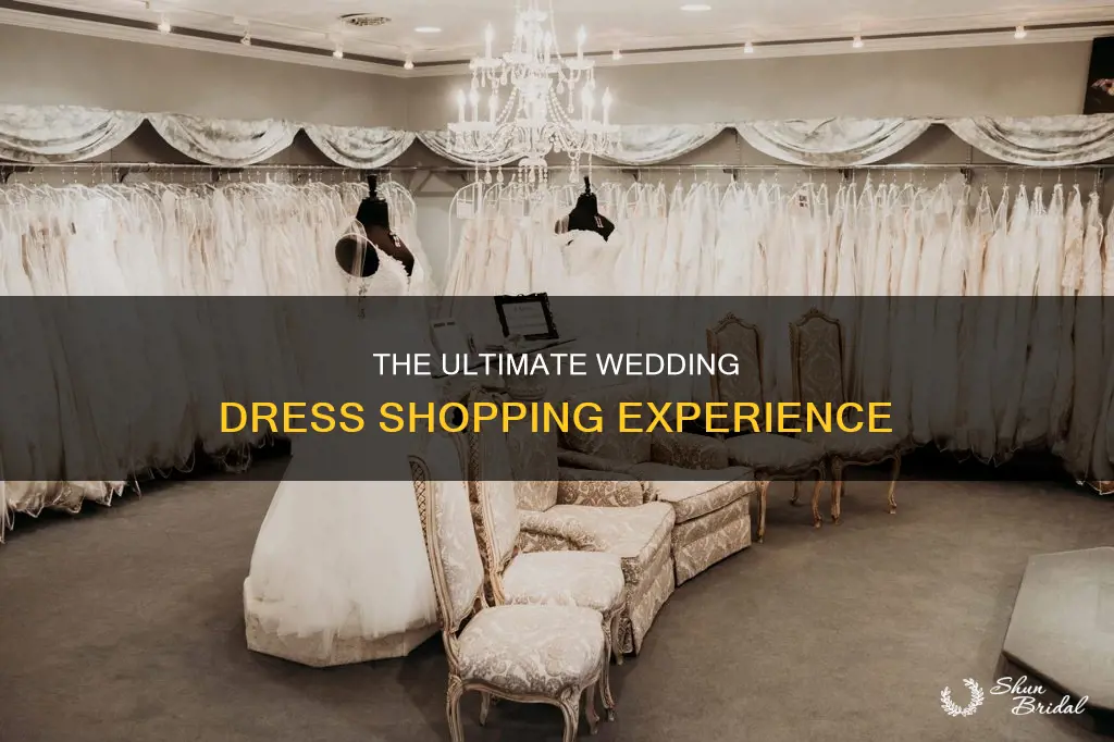 what happens at wedding dress shopping