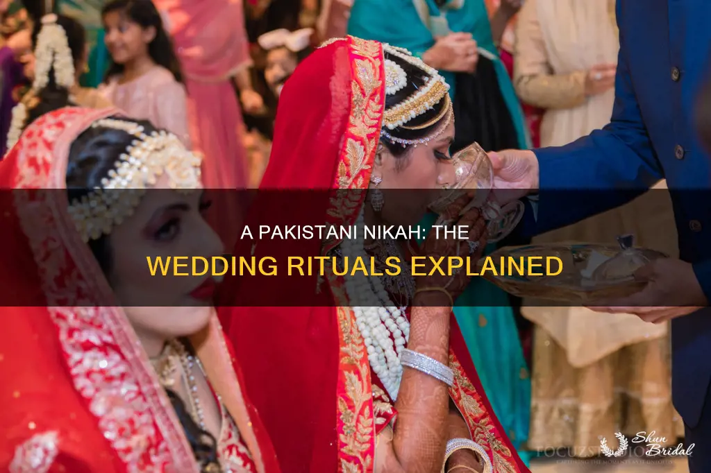 what happens during a nikah pakistani wedding