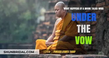 Breaking Silence: Consequences of a Monk Speaking Under Vow of Silence