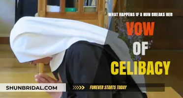 Consequences of a Nun Breaking Her Sacred Vow of Celibacy