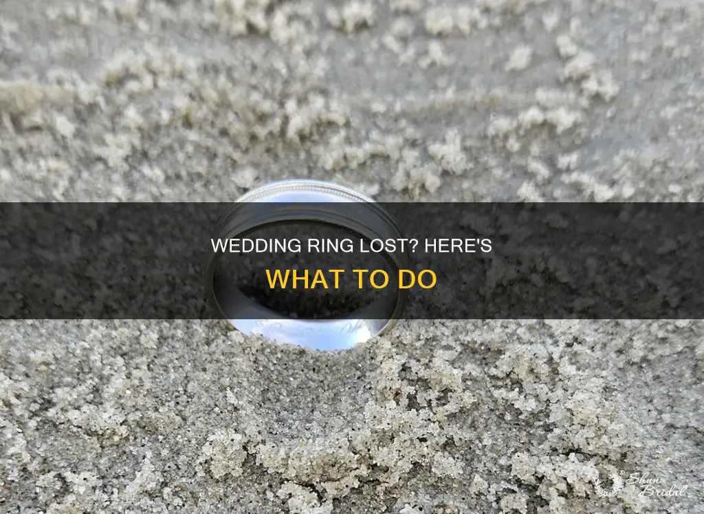 what happens if I lose my wedding ring
